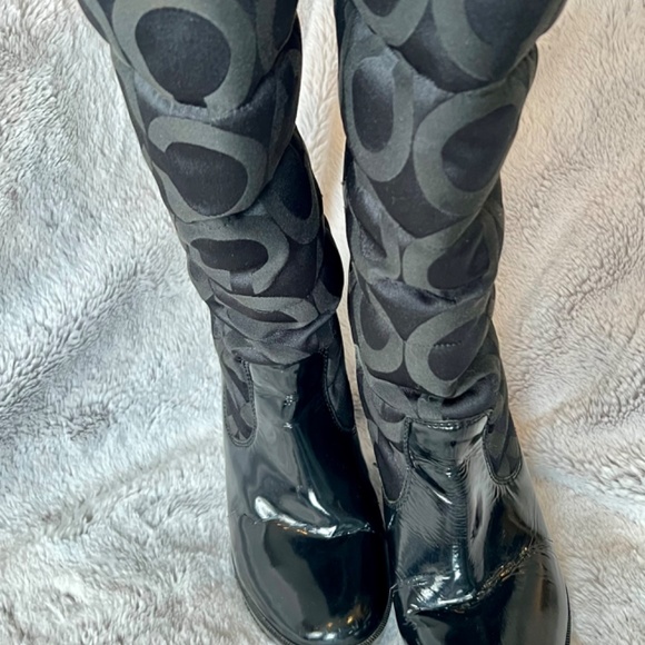 Coach High Heeled Winter Boots - Picture 3 of 6